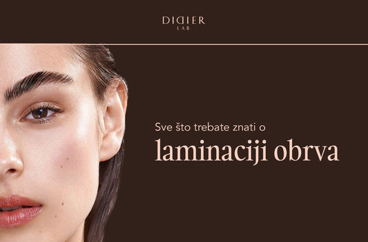 Laminacija obrva sa Didier Lab Esthetique setom
