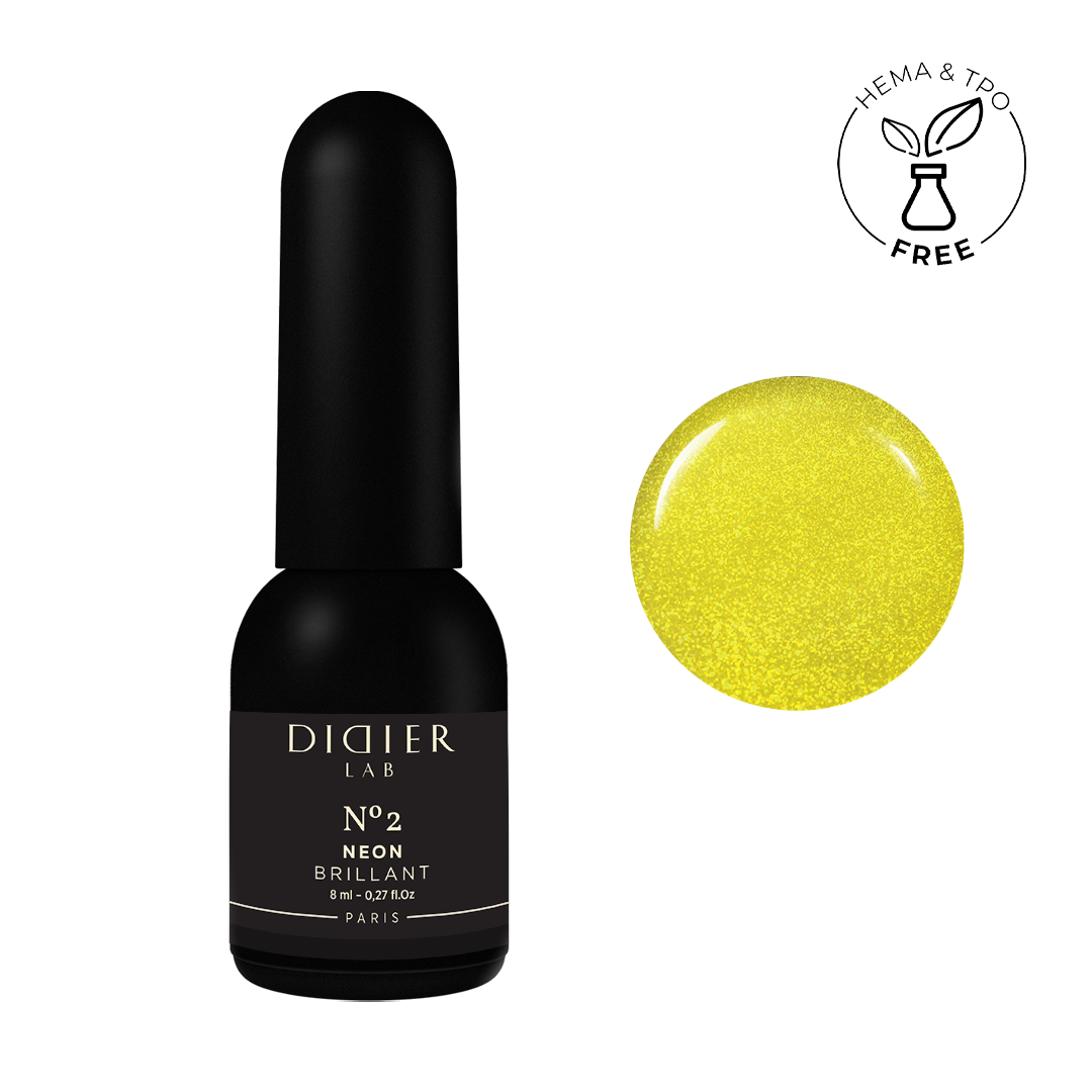 Gel lak "Didier Lab", Brillant NEON, No2, 8ml