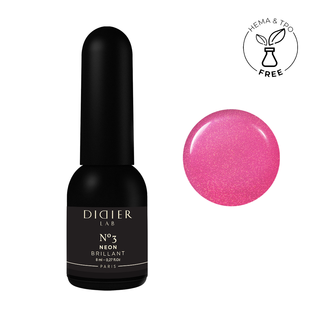 Gel lak "Didier Lab", Brillant NEON, No3, 8ml