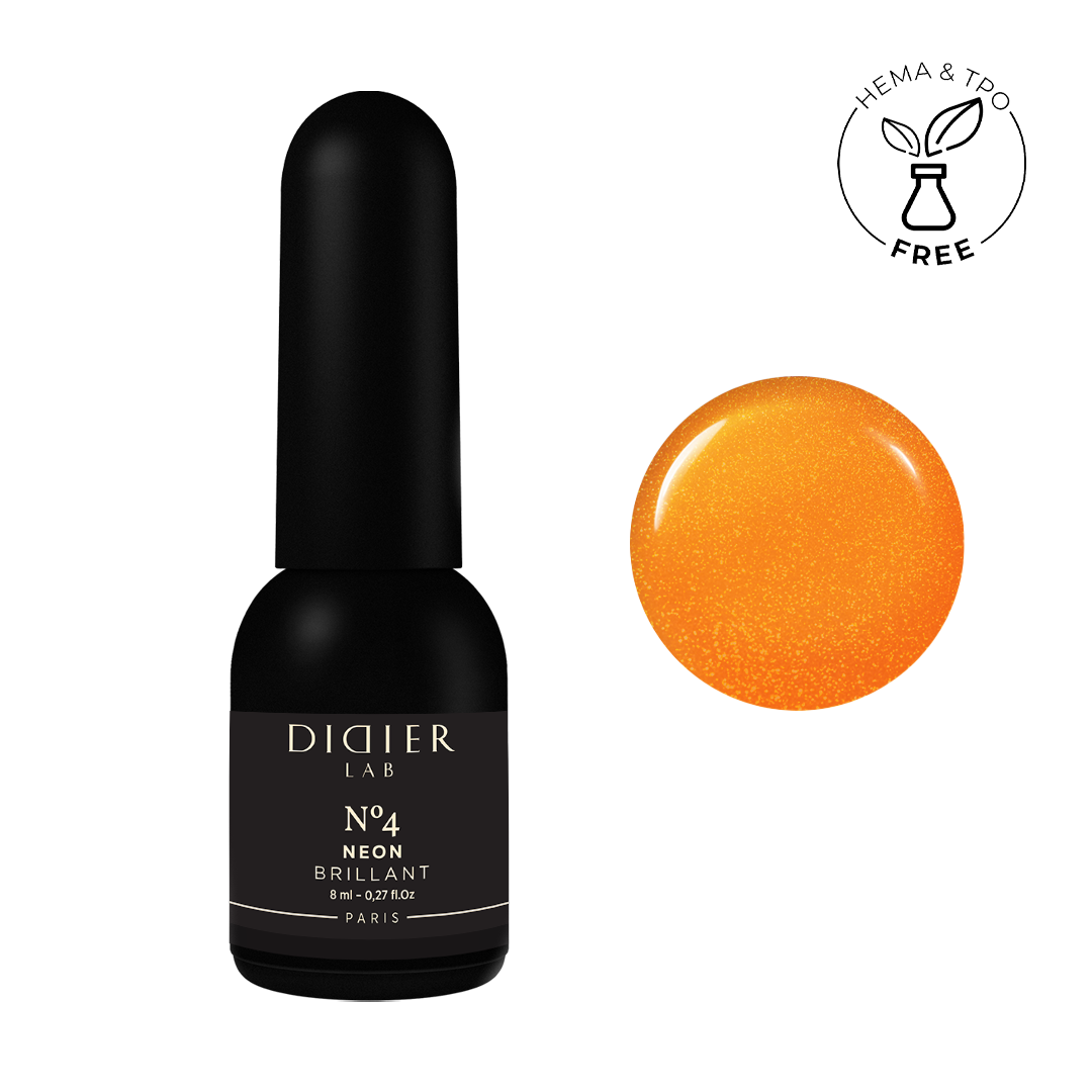Gel lak "Didier Lab", Brillant NEON, No4, 8ml