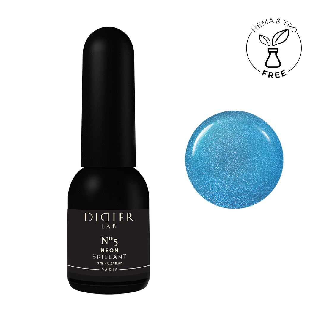 Gel lak "Didier Lab", Brillant NEON, No5, 8ml