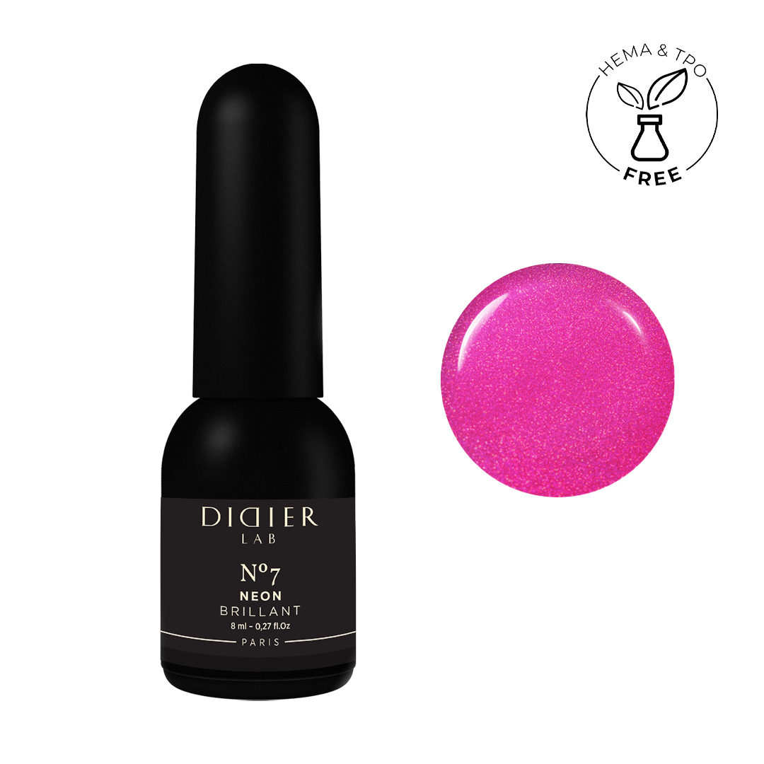 Gel lak "Didier Lab", Brillant NEON, No7, 8ml