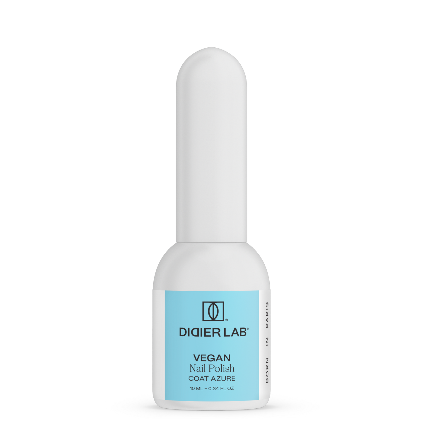 Green reactive, vegan lak za nokte "Didier Lab", coat azure, 10ml