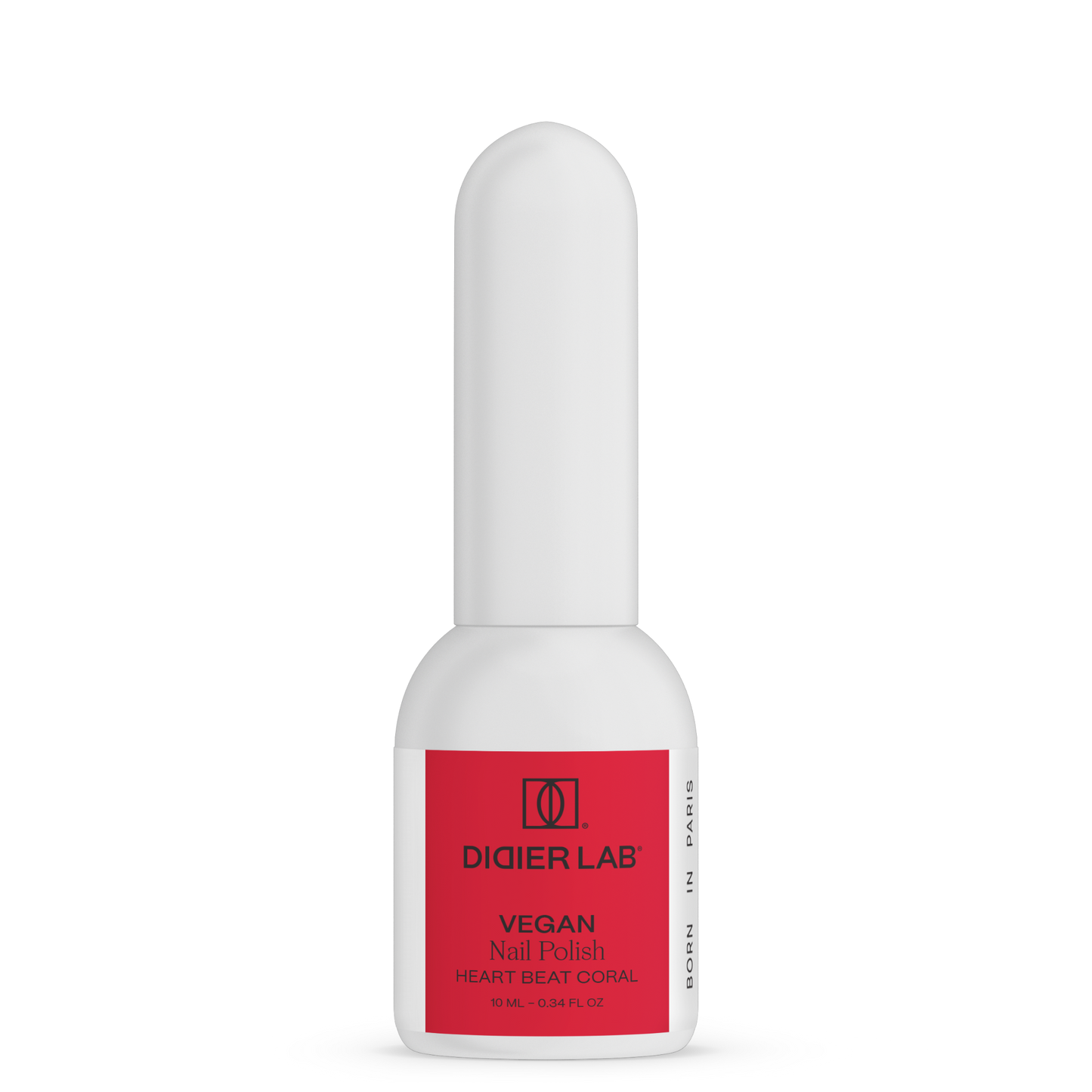 Green reactive, vegan lak za nokte "Didier Lab", heart beat coral, 10ml