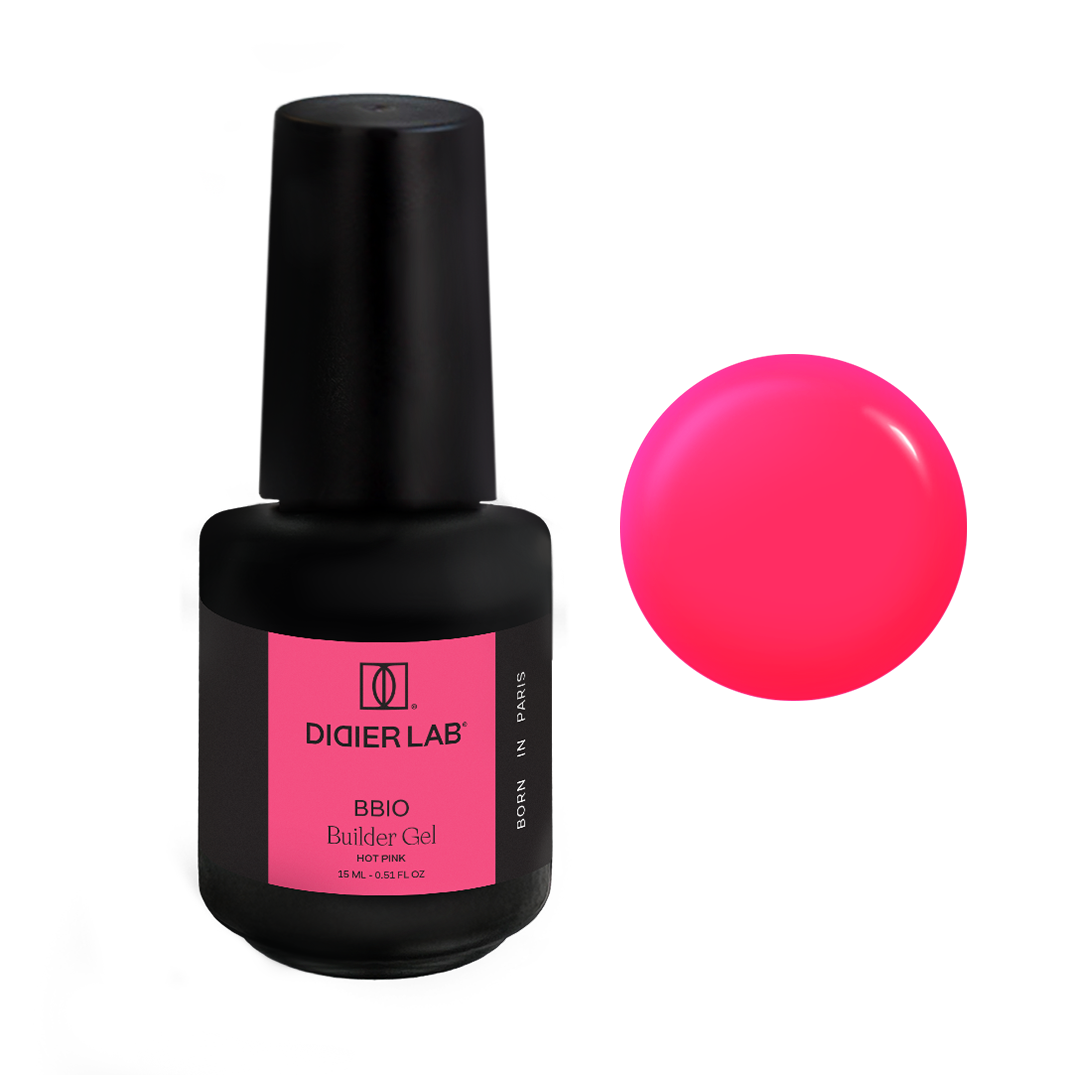Gradivni Gel BBIO "Didier Lab", Hot Pink, 15ml