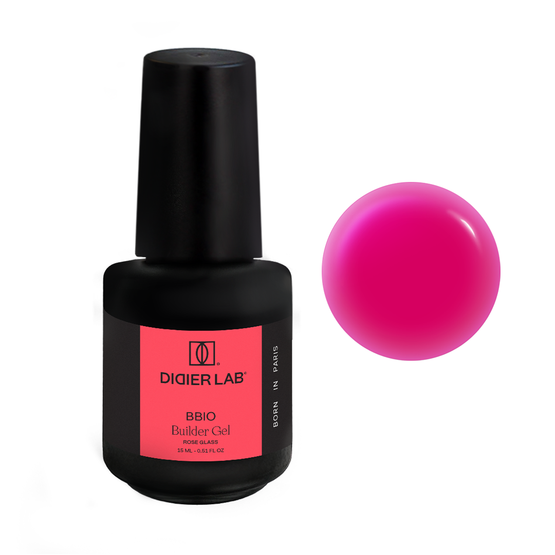 Gradivni Gel BBIO "Didier Lab", Rose Glass, 15ml