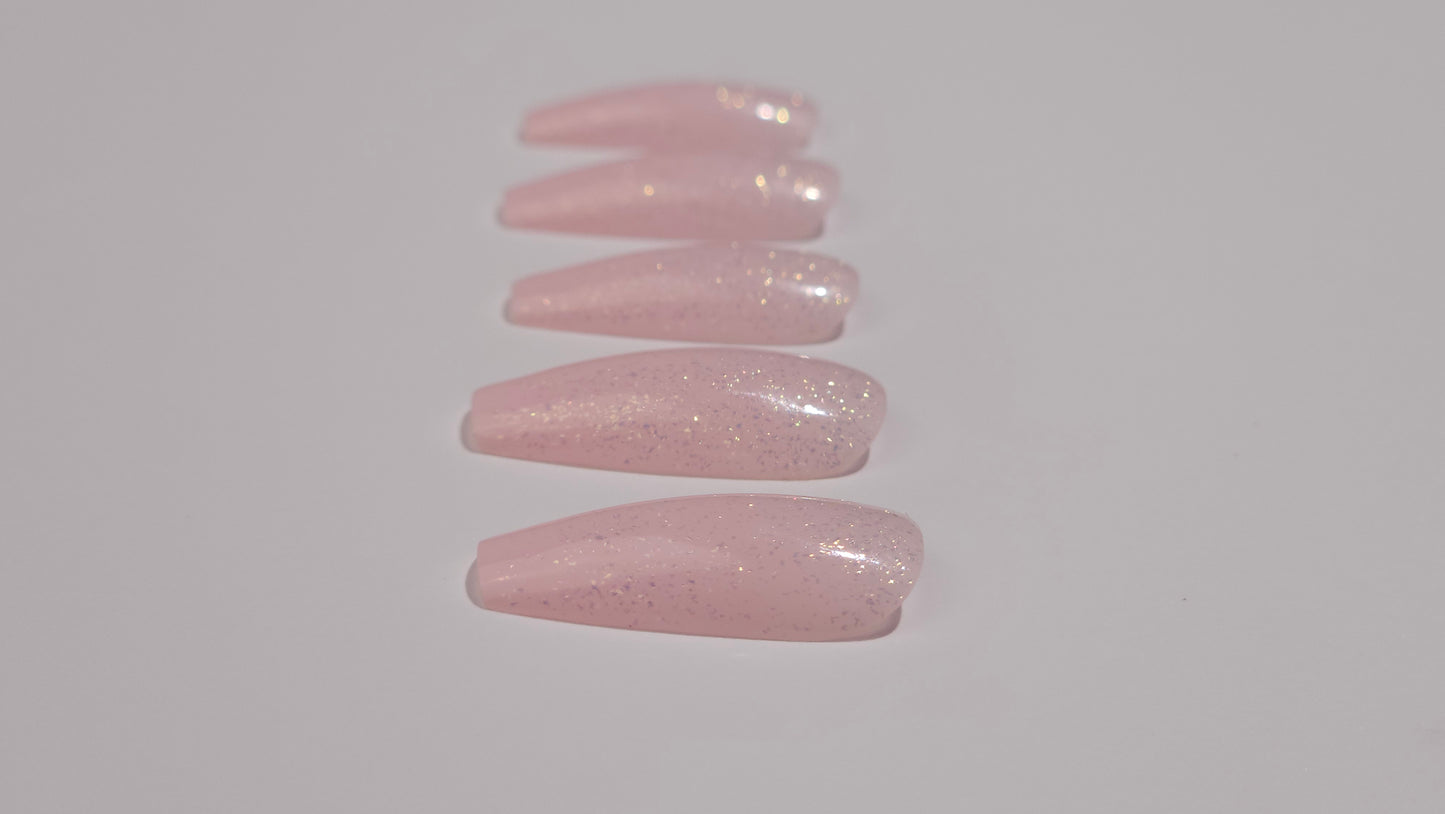 Top Coat Glitter No Wipe "Didier Lab", Gold, 10ml