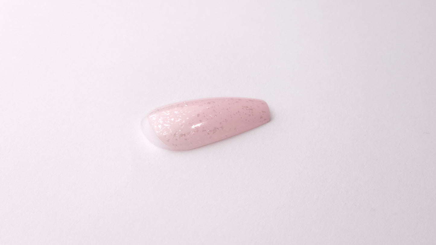 Top Coat Glitter No Wipe "Didier Lab", Silver, 10ml