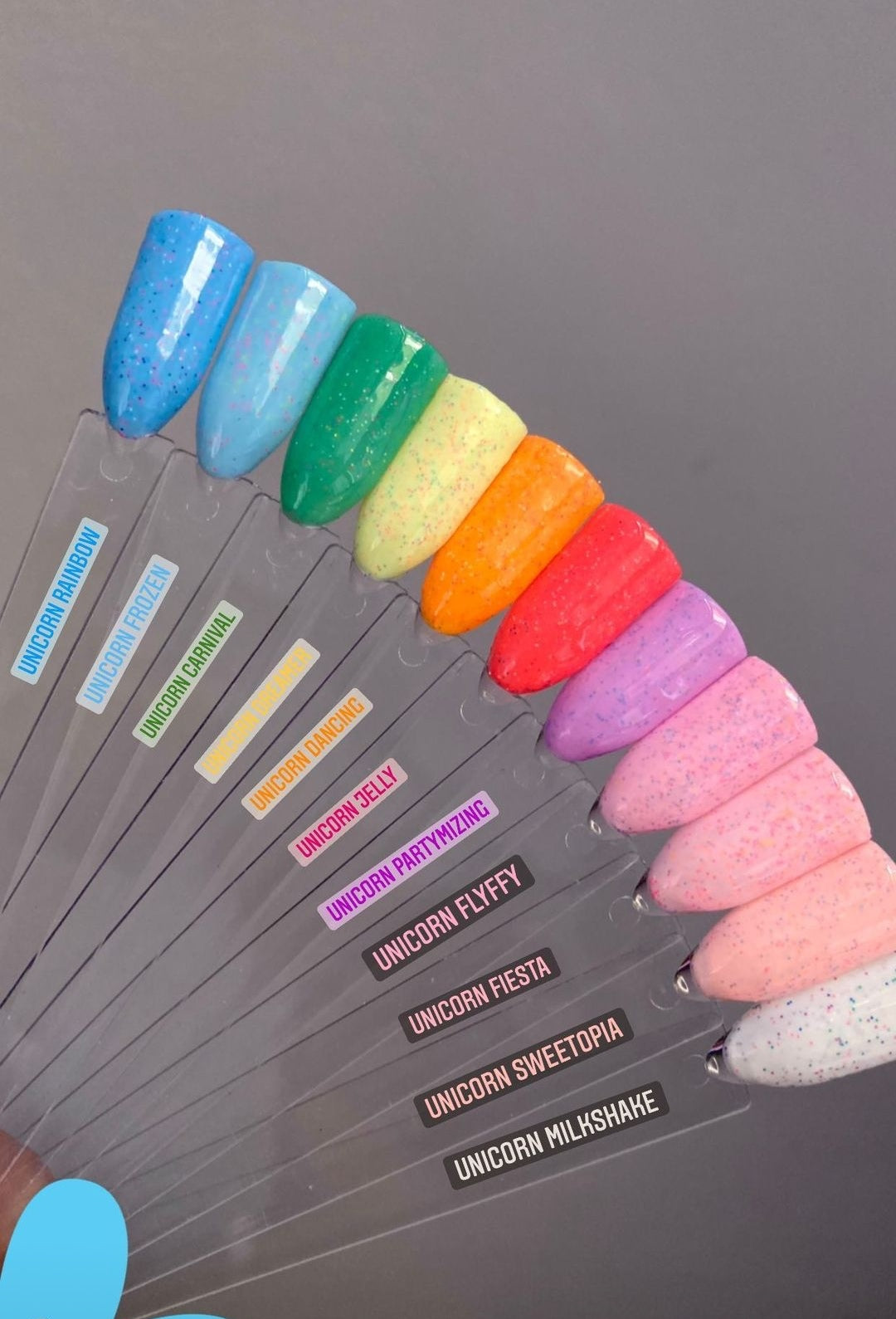 Gel lak za nokte "Didier Lab", Unicorn, Frozen 10 ml