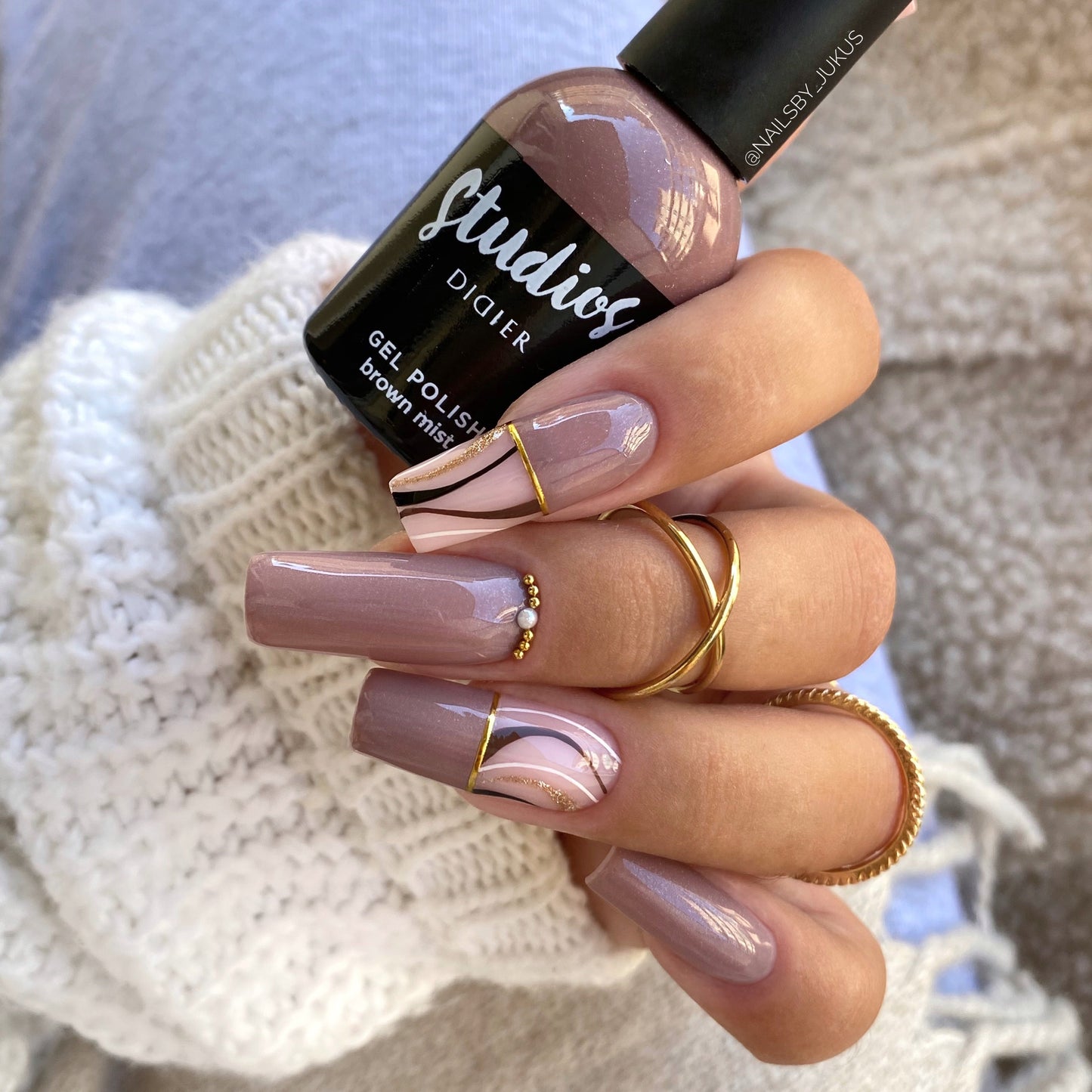 Trajni lak Studios, Brown Mist, 8ml