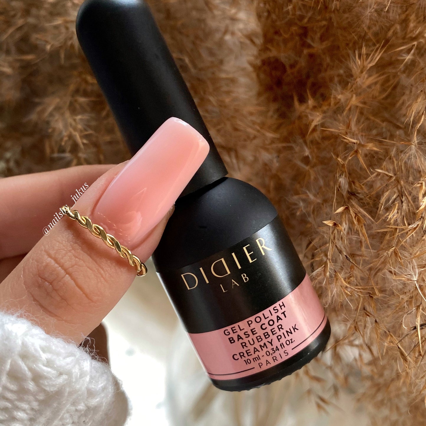 Gumena baza- Creamy Pink, 10ml