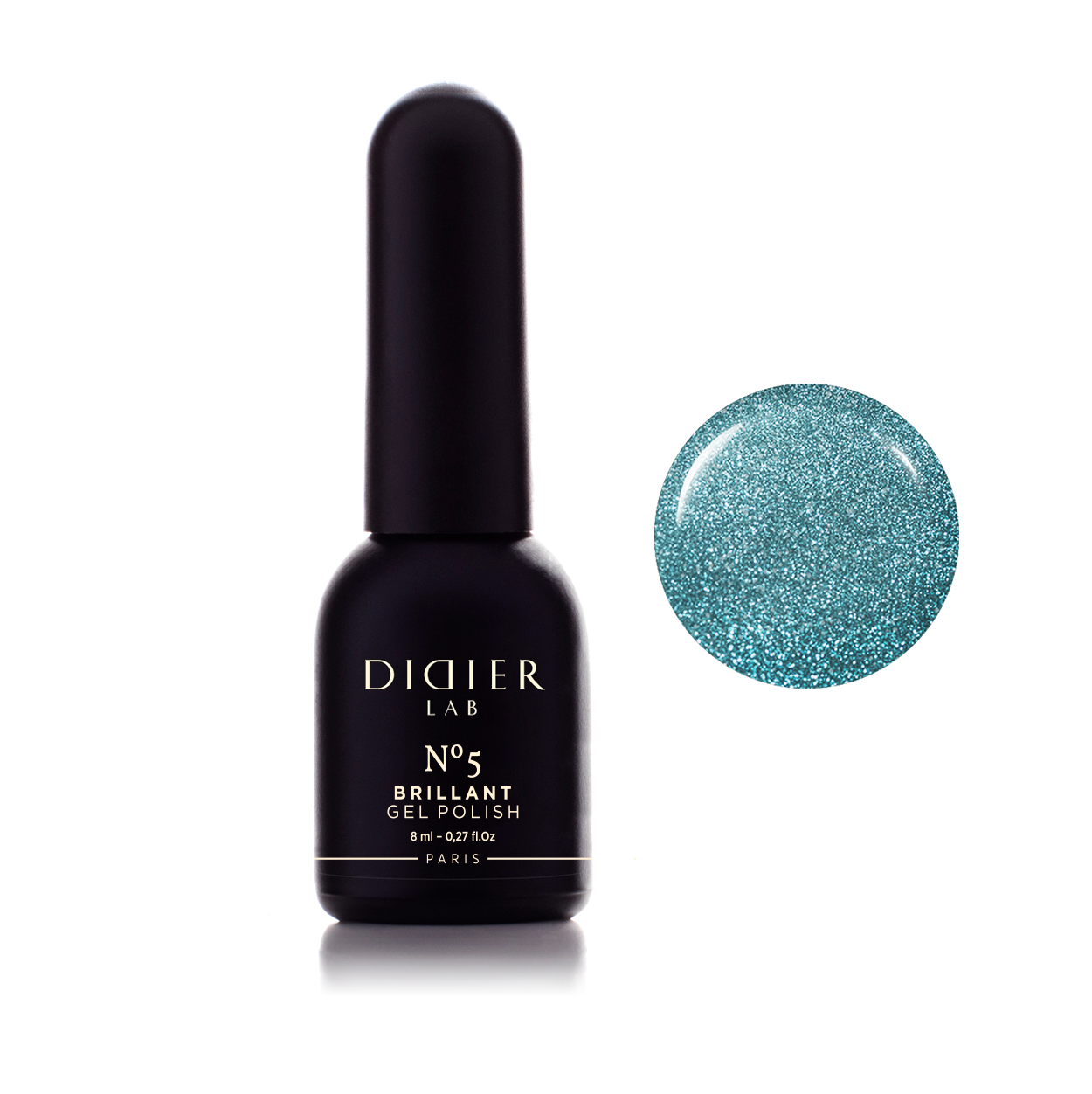 Gel lak "Didier Lab", Brillant, No5, 8ml