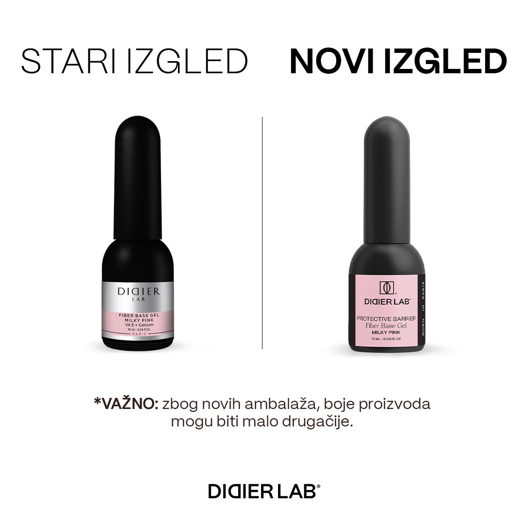 Smart Fiber Baza "Didier Lab", Milky Pink, 10ml