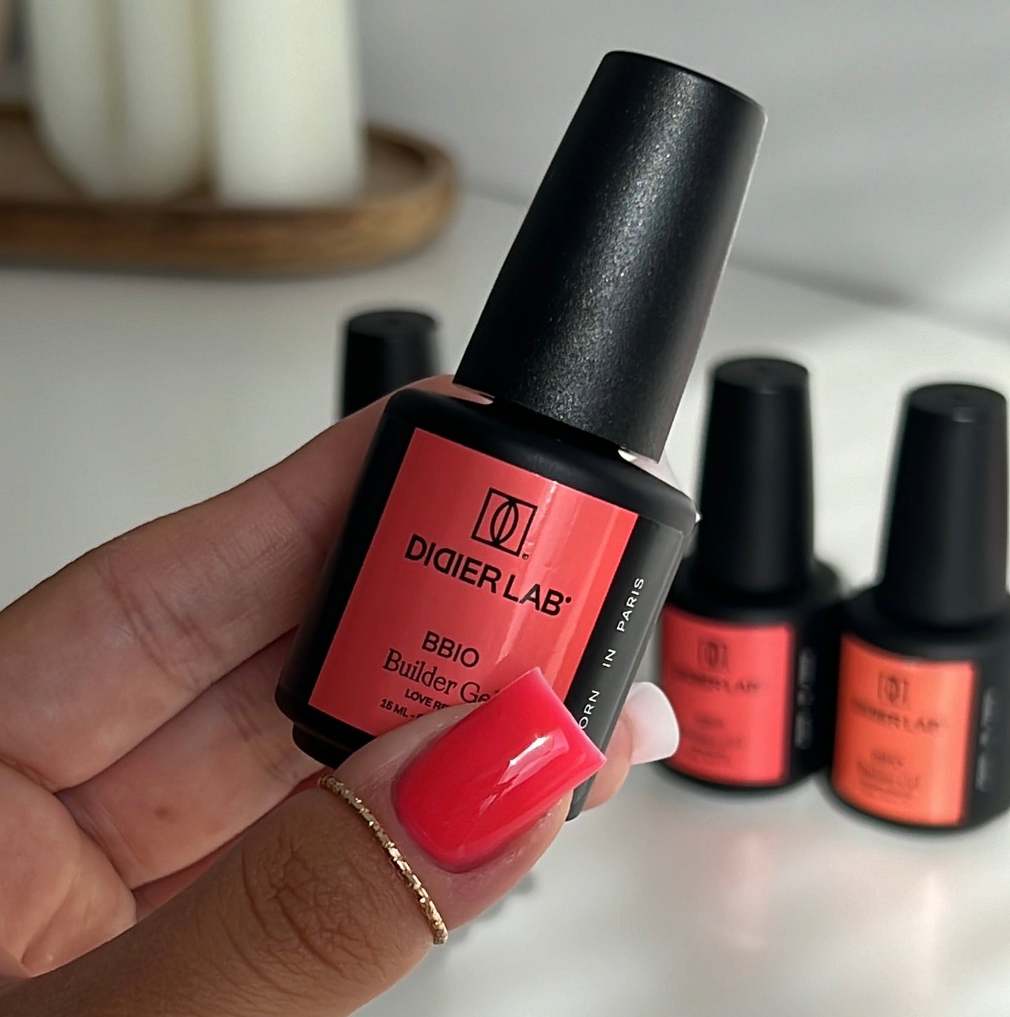 Gradivni Gel BBIO "Didier Lab", Red Love, 15ml