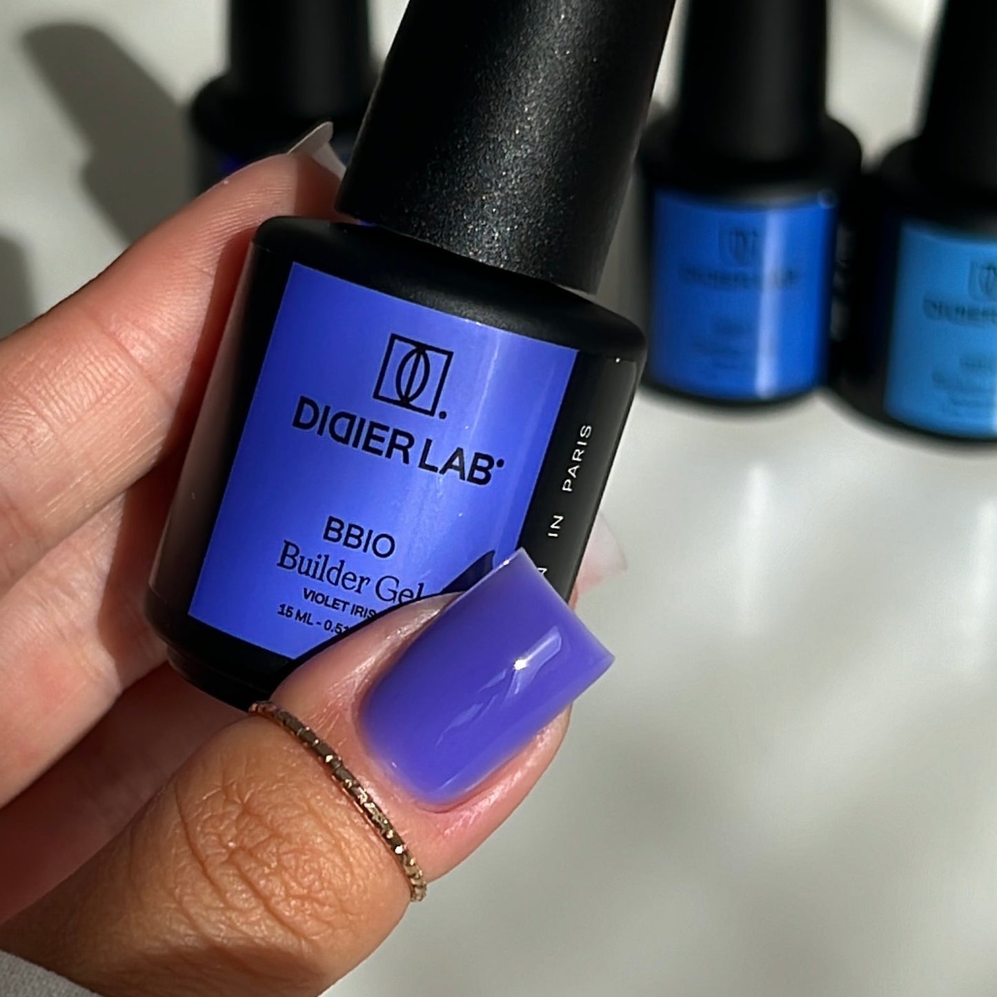 Gradivni Gel BBIO "Didier Lab", Violet Iris, 15ml