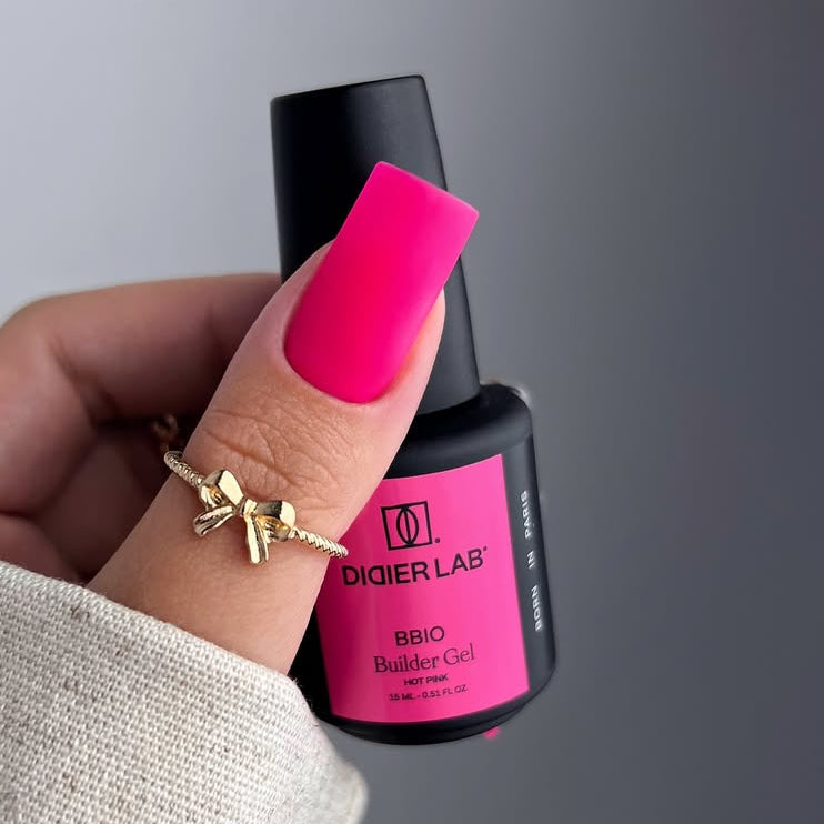 Gradivni Gel BBIO "Didier Lab", Hot Pink, 15ml