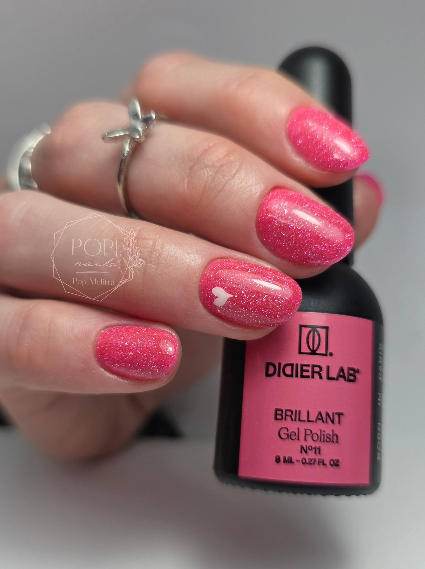 Gel lak "Didier Lab", Brilant, No11, 8ml