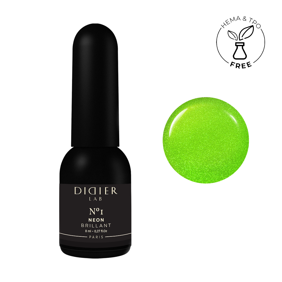 Gel lak "Didier Lab", Brillant NEON, No1, 8ml