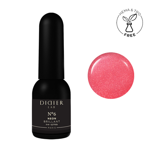 Gel lak "Didier Lab", Brillant NEON, No6, 8ml
