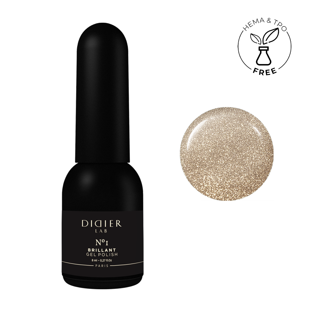 Gel lak za nokte "Didier Lab", Brillant, No1, 8ml