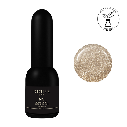 Gel lak za nokte "Didier Lab", Brillant, No1, 8ml