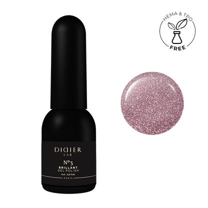 Gel lak"Didier Lab", Brillant, No3, 8ml