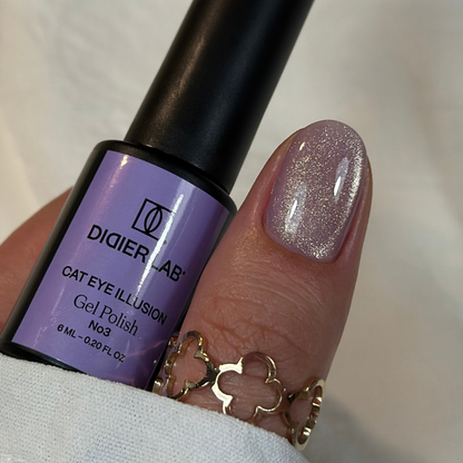 Gel lak "Didier Lab", Cat Eye Illusion No3, 6 ml