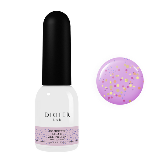 Confetti trajni lak za nokte Didier Lab, Lilac