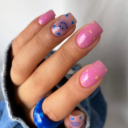 Gel lak ”Didier Lab” Confetti, Lilac