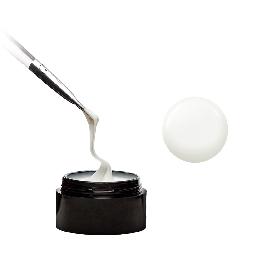 Fiber builder gel "Didier Lab", Soft white, 50gr