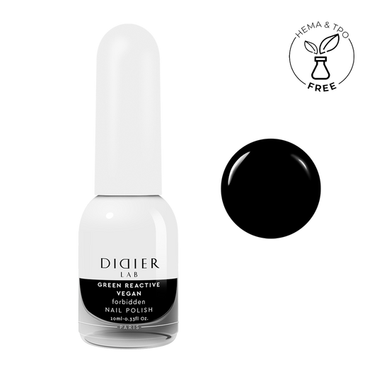 Green reactive, vegan lak za nokte "Didier Lab", forbidden, 10ml