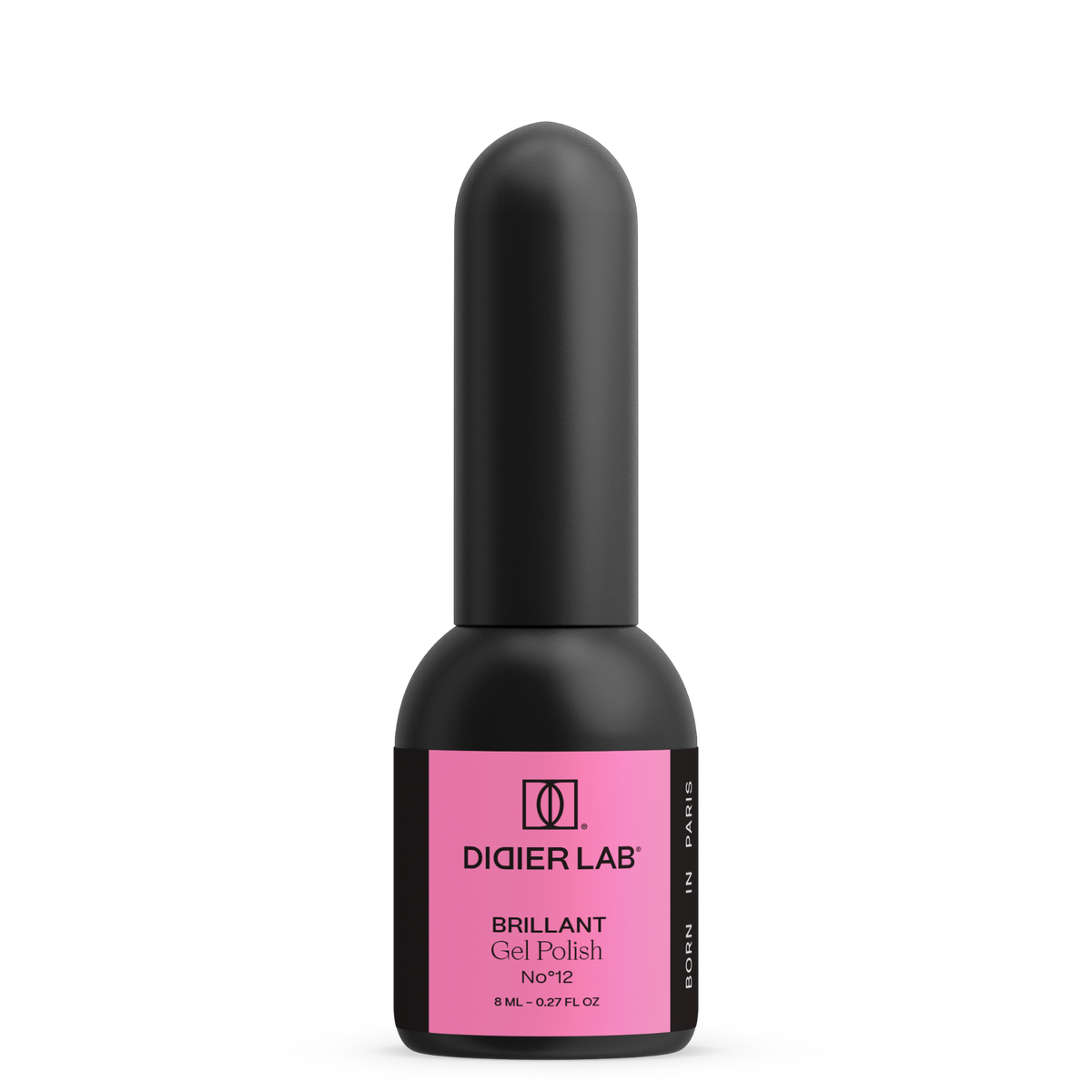 Gel lak "Didier Lab", Brilant,  No12, 8ml