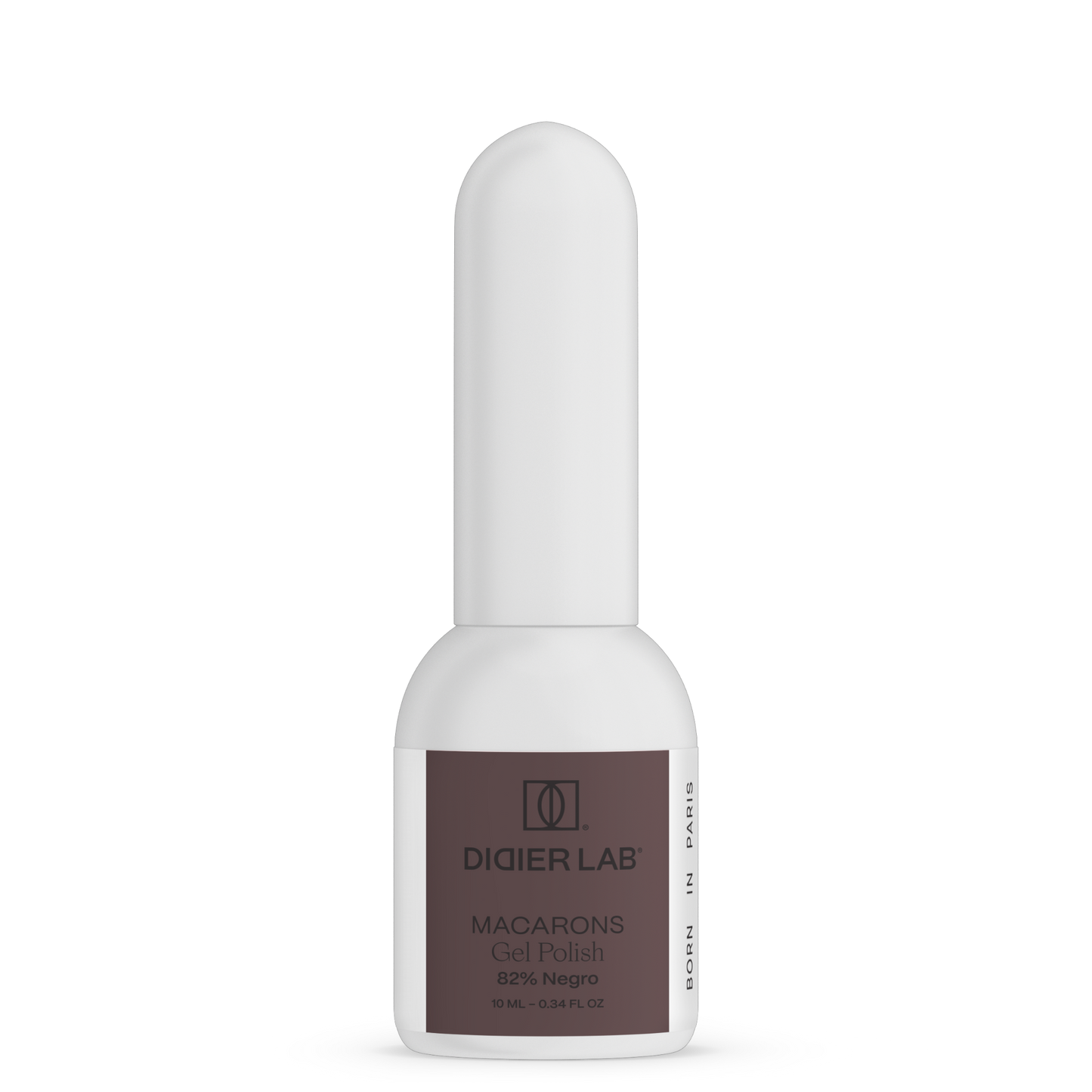"Gel lak "Didier Lab" Macarons, 82% Negro, 10ml