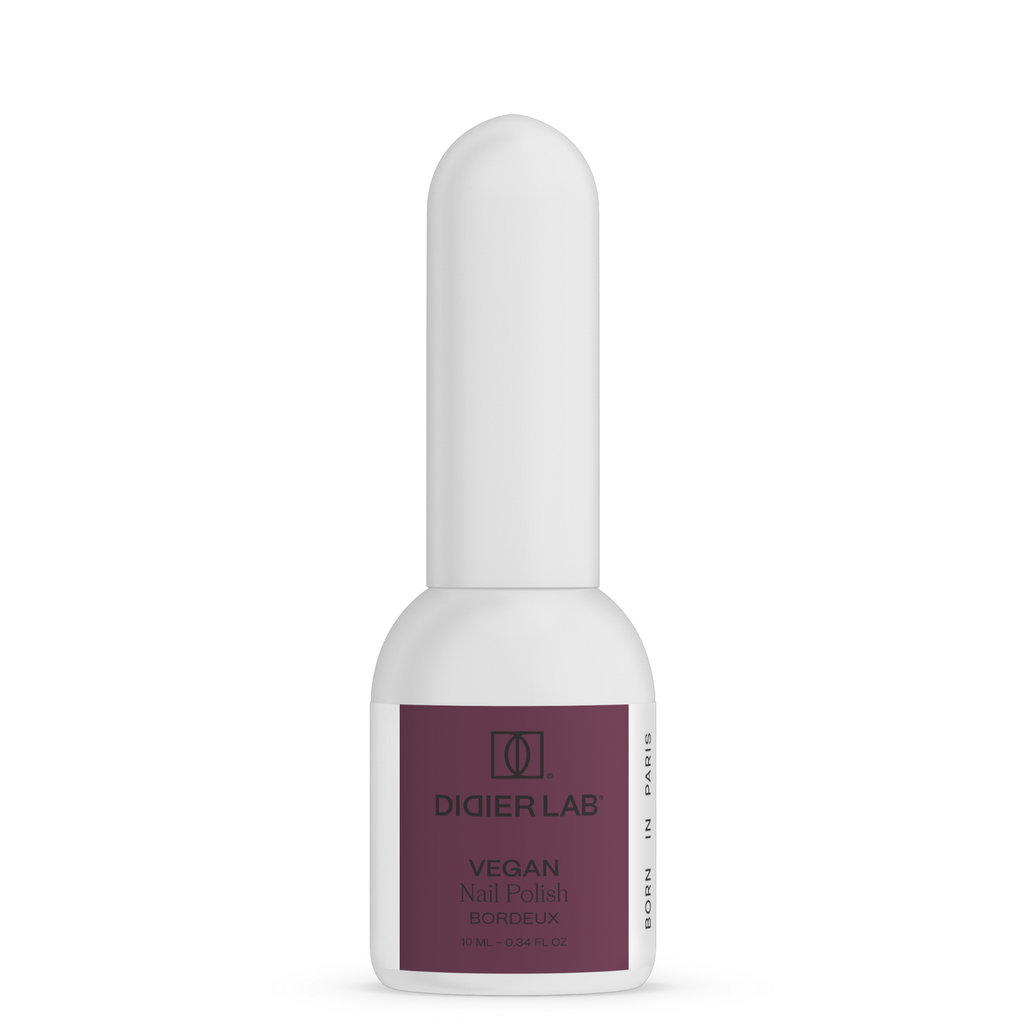 Green reactive, vegan lak za nokte "Didier Lab", bordeux, 10ml