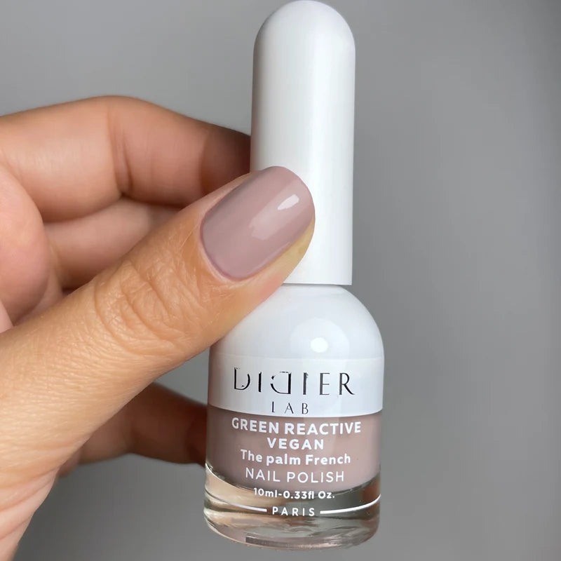 Green reactive, vegan gel za nokte "Didier Lab", The palm French, 10ml