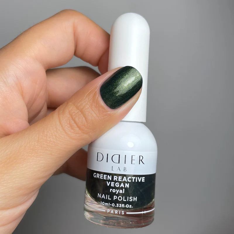 Green reactive, vegan lak za nokte "Didier Lab", royal, 10ml