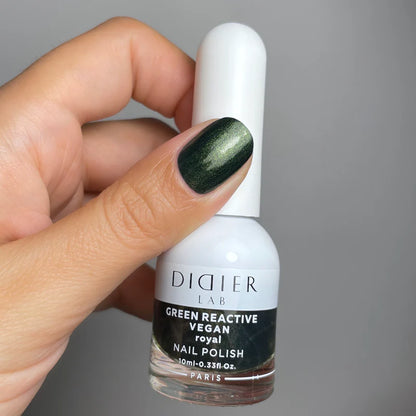Green reactive, vegan lak za nokte "Didier Lab", royal, 10ml