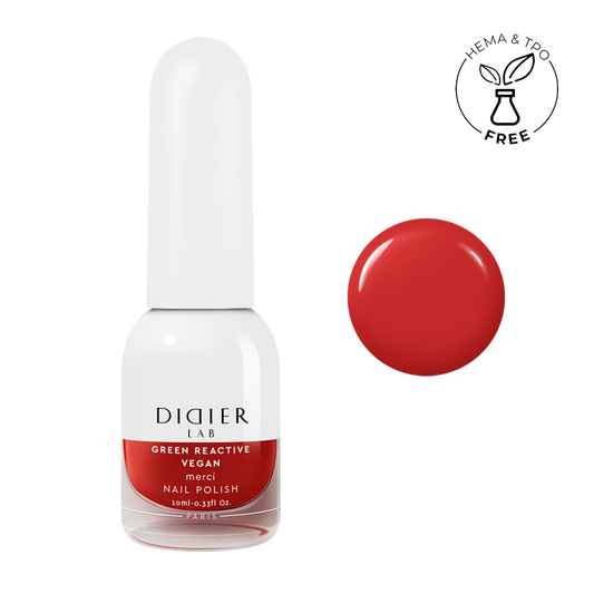 Green reactive, vegan lak za nokte "Didier Lab", Merci, 10ml