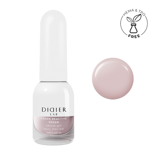 Green reactive, vegan lak za nokte "Didier Lab", natural girl, 10ml