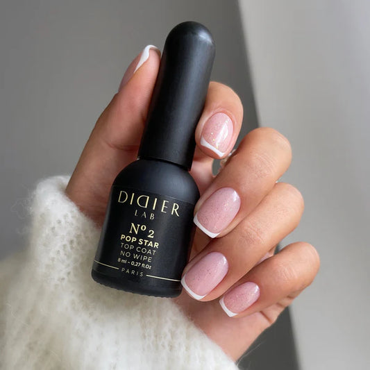 Top coat no wipe, "Didier Lab", Pop Star, No2
