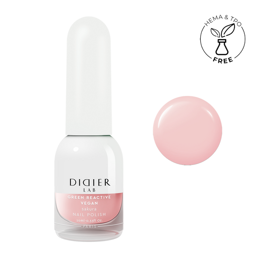 Green reactive, vegan lak za nokte "Didier Lab", sakura, 10ml