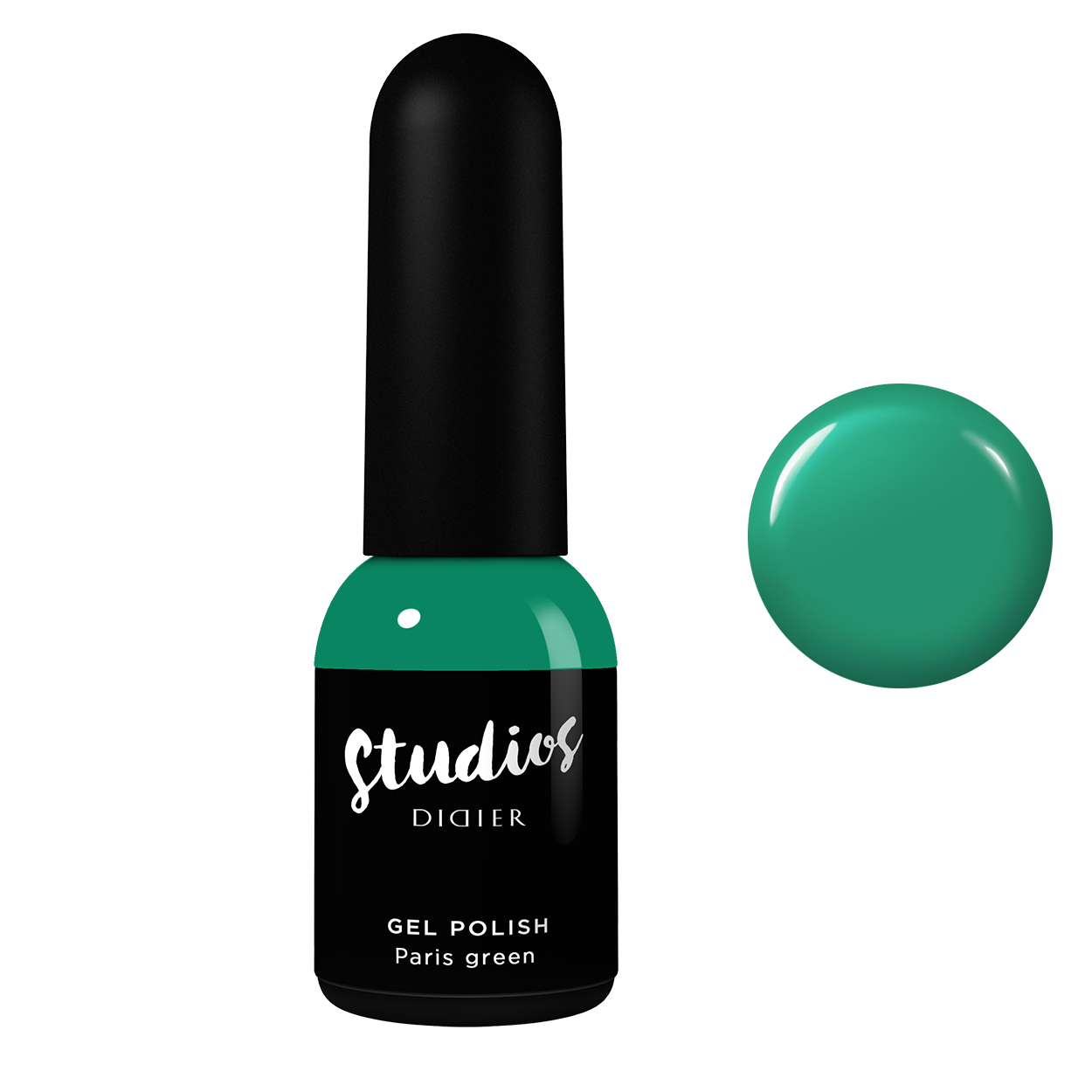 Gel lak/trajni lak "Studios Didier", Paris green, 8ml