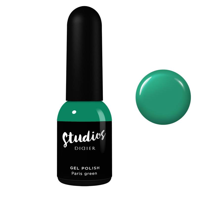 Gel lak/trajni lak "Studios Didier", Paris green, 8ml