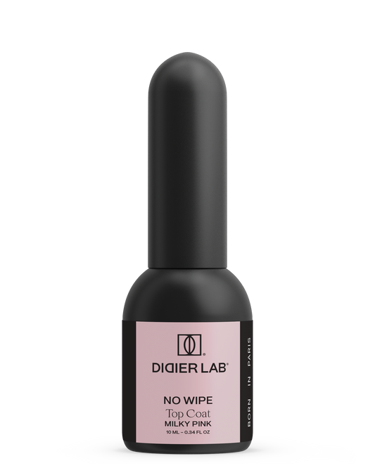 Top coat no wipe "Didier lab", Milky Pink, 10ml