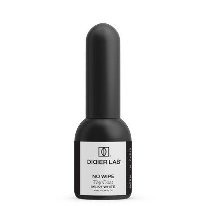 Top coat no wipe "Didier lab", Milky White, 10ml