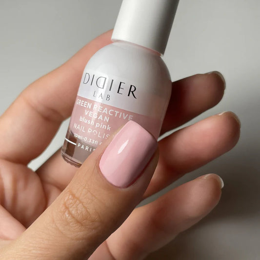 Green reactive, vegan lak za nokte "Didier Lab", blush pink, 10ml