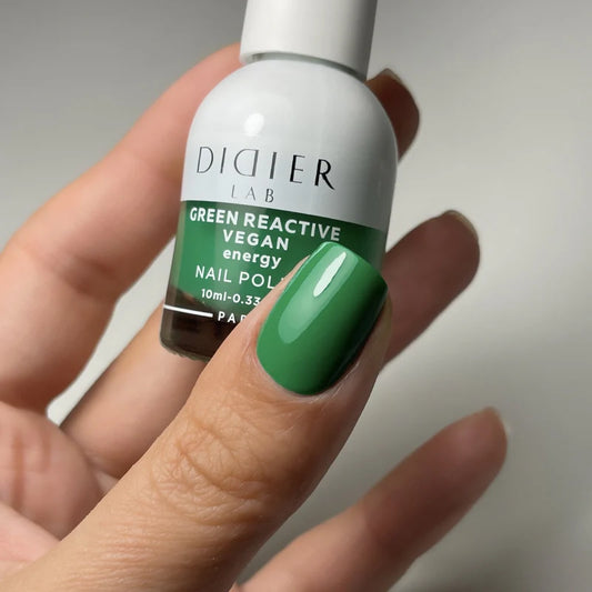 Green reactive, vegan lak za nokte "Didier Lab", energy, 10ml