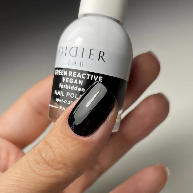 Green reactive, vegan lak za nokte "Didier Lab", forbidden, 10ml