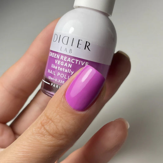 Green reactive, vegan lak za nokte "Didier Lab", like totally, 10ml