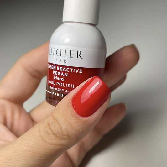 Green reactive, vegan lak za nokte "Didier Lab", Merci, 10ml